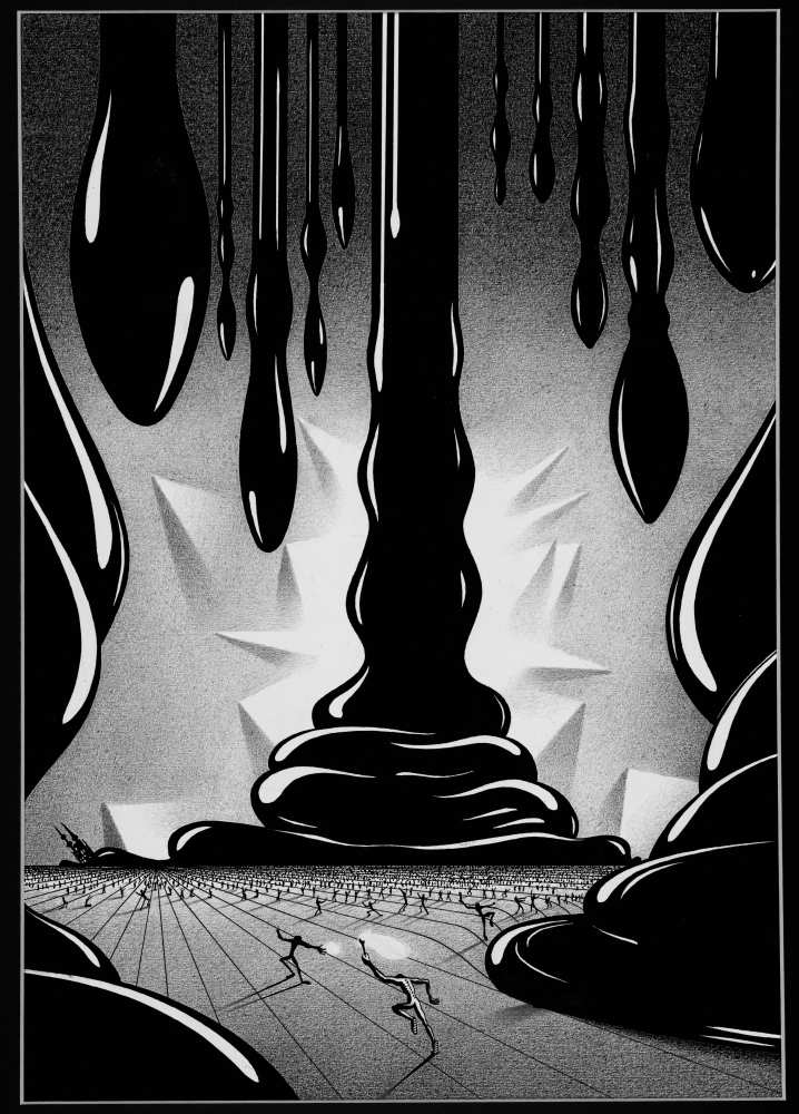 Римские солдаты покидают Голгофу. Ливень