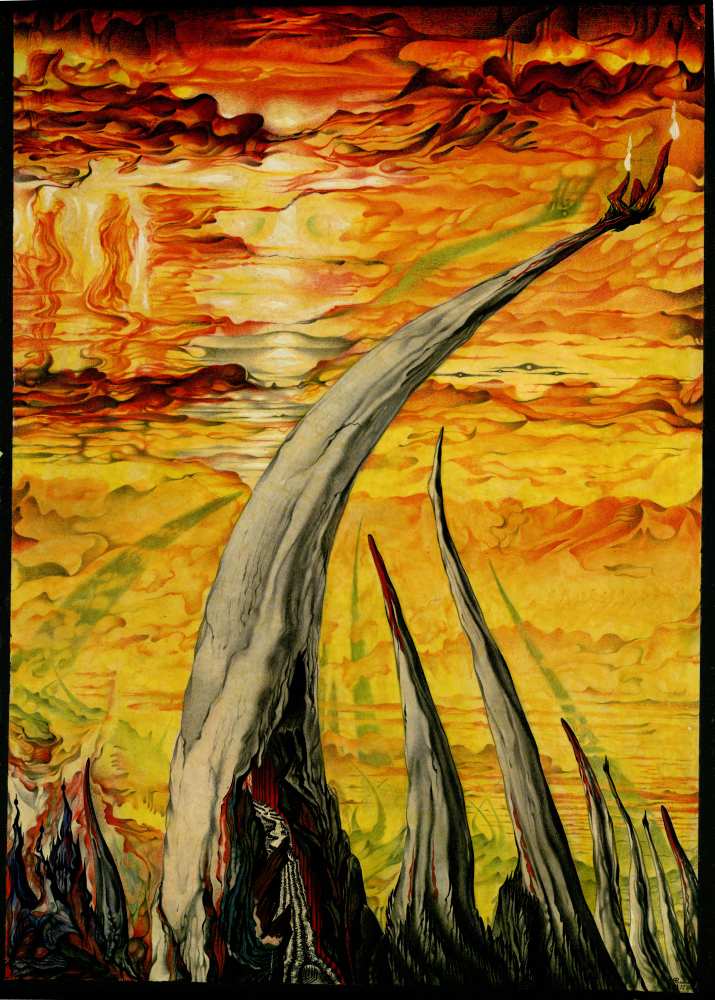 Ночная гроза над Иерусалимом после казни Иешуа