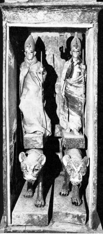 serpent on the forehead of the Sphinx,