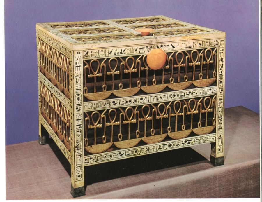ancient Egyptian trunk
