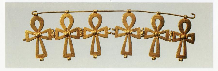 Ancient Egyptian golden chain