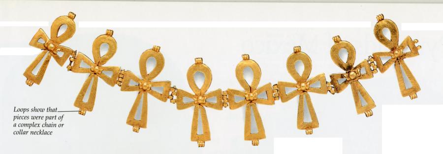 Ancient Egyptian golden chain